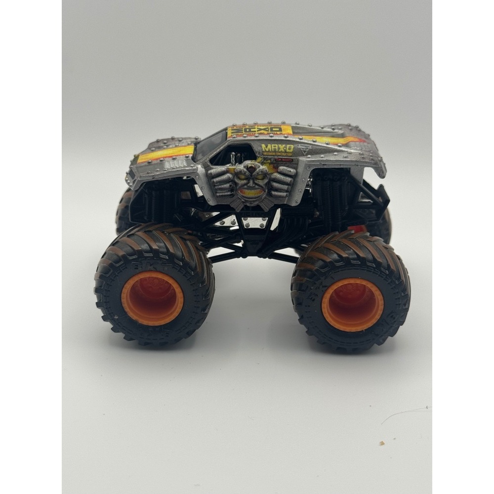 Monster Jam MAX D 11‎ Time Champion Diecast Monster Truck Toy Orange Wheels